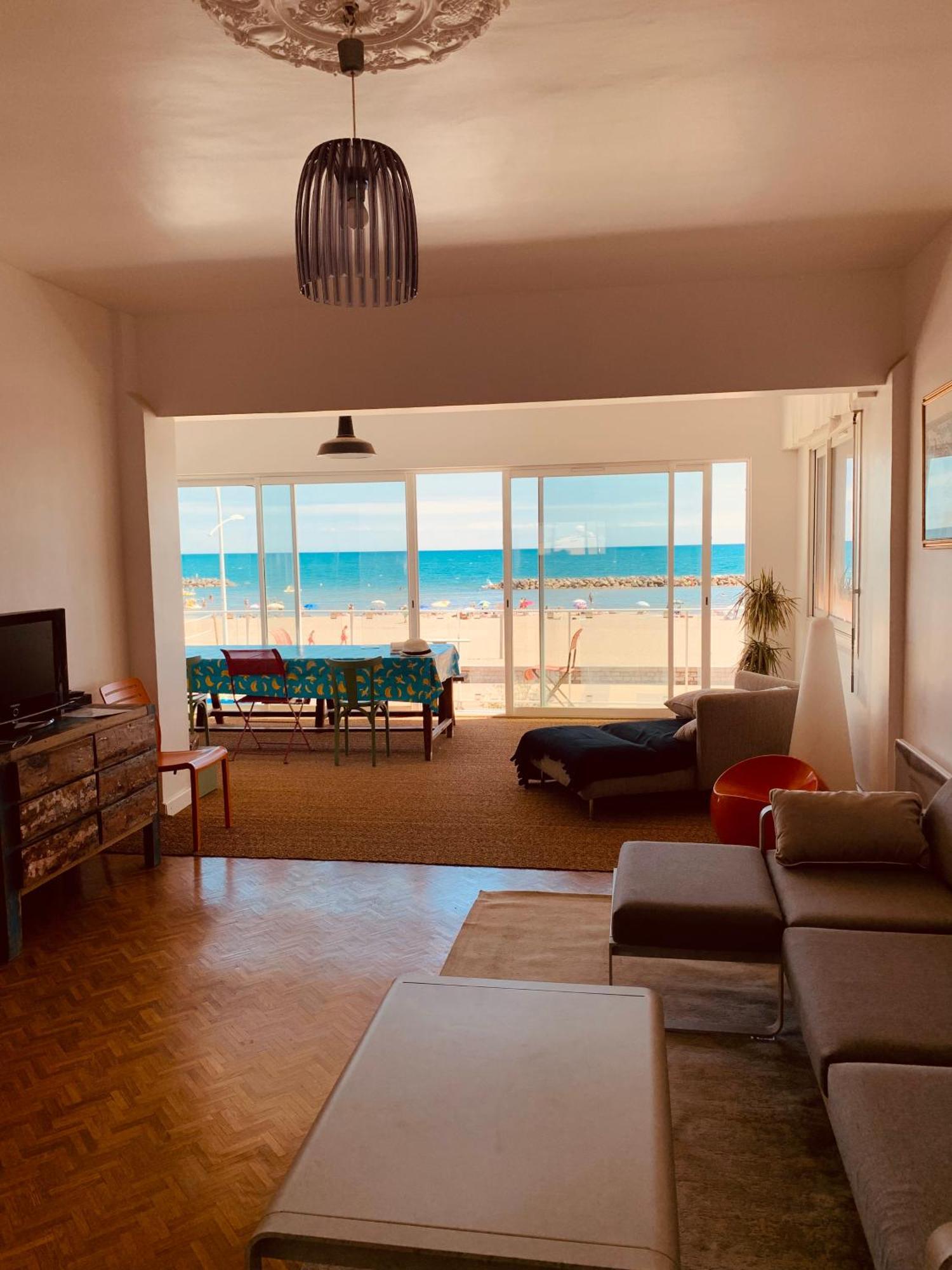 Bel Appart Vue Mer Valras-Plage Esterno foto